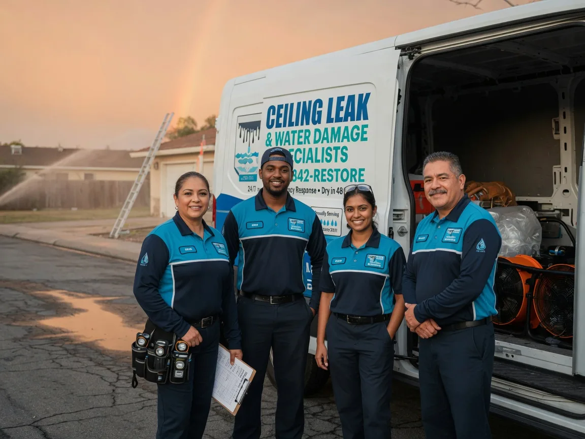 Ceiling Leak Cleanup company in Mad River, CA