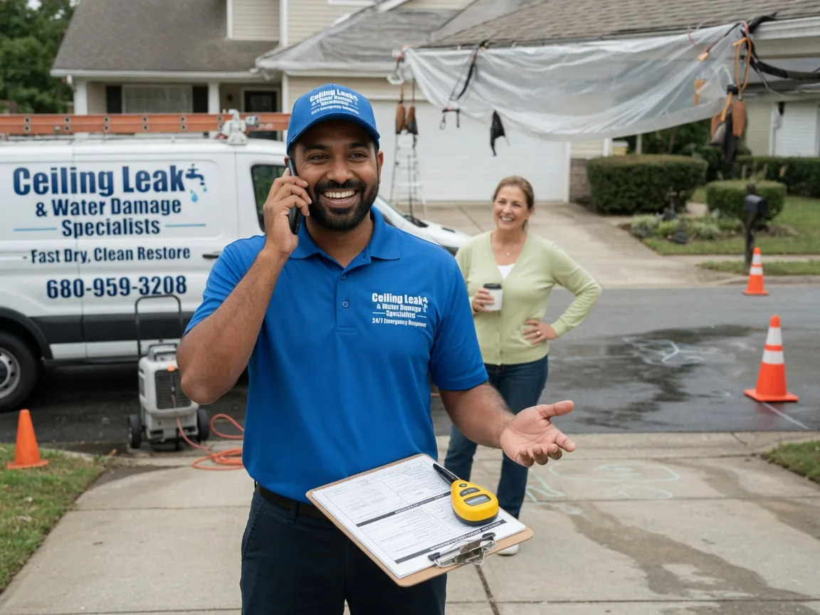 Ceiling Leak Cleanup Mad River, CA FAQs